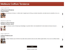 Tablet Screenshot of meilleurtopcoiffure.com